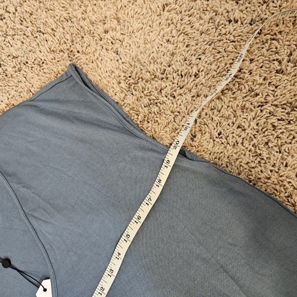 NWT Universal Standard Genevette goblin-blue v-neck top - Picture 9 of 11